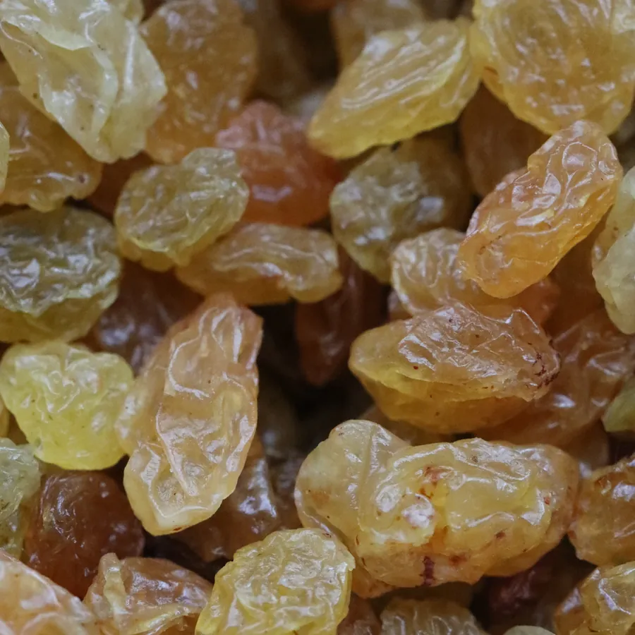 Golden sultanas used in Nubian cooking