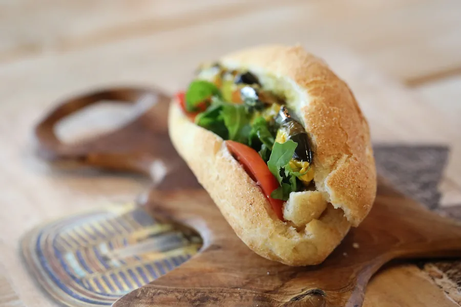 Aubergine Sandwich